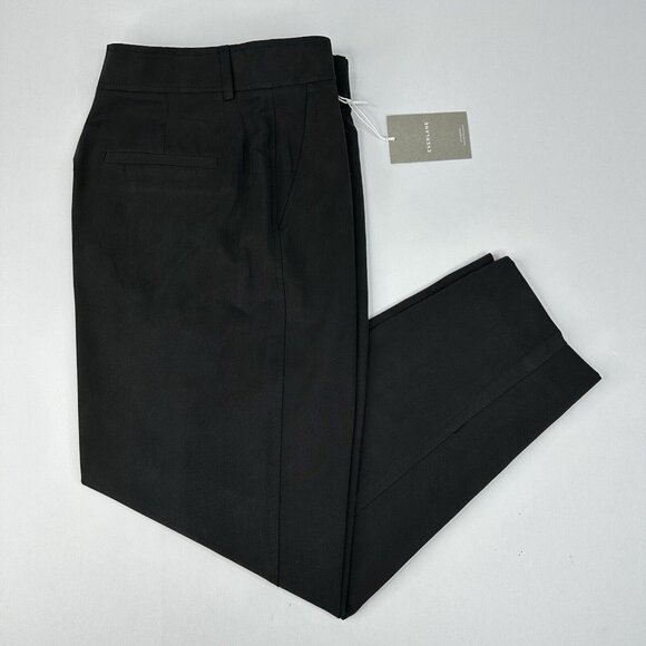 Everlane Women’s NWT Black The Tencel Way-High Taper Minimalist Pant 6/W30/L27‎ - Picture 3 of 13